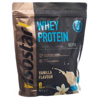 Isostar Whey Protein Powder Vanilla Bag 570g