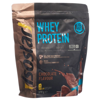 Isostar Whey Protein powder chocolate bag 570g