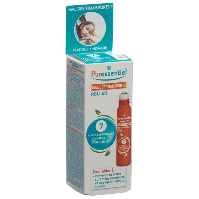 PURESSENTIEL Ролл-он від хвороби подорожі