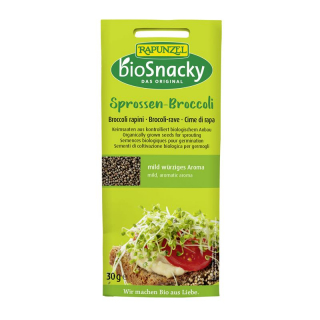 Biosnacky пакетик с ростками брокколи 30г