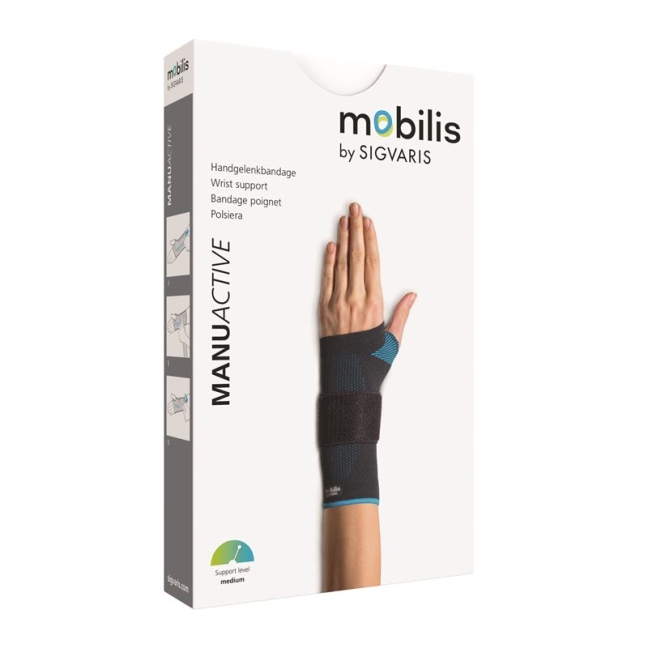 Sigvaris MOBILIS ManuActive пов'язка для зап'ястка L ліва