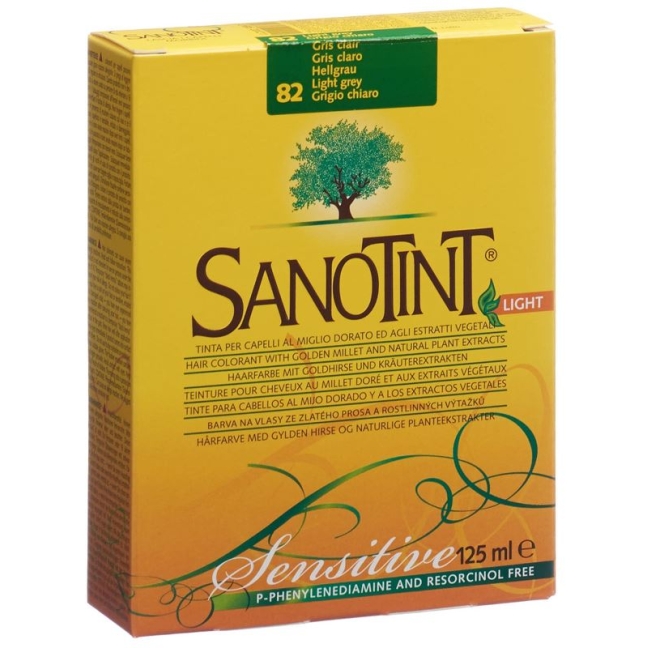 Sanotint Sensitive Light Hair Color 82 Light Grey