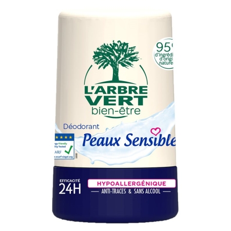 L&#39;Arbre Vert Eco Deodorant Roll On Recommended Skin Fr 50 мл