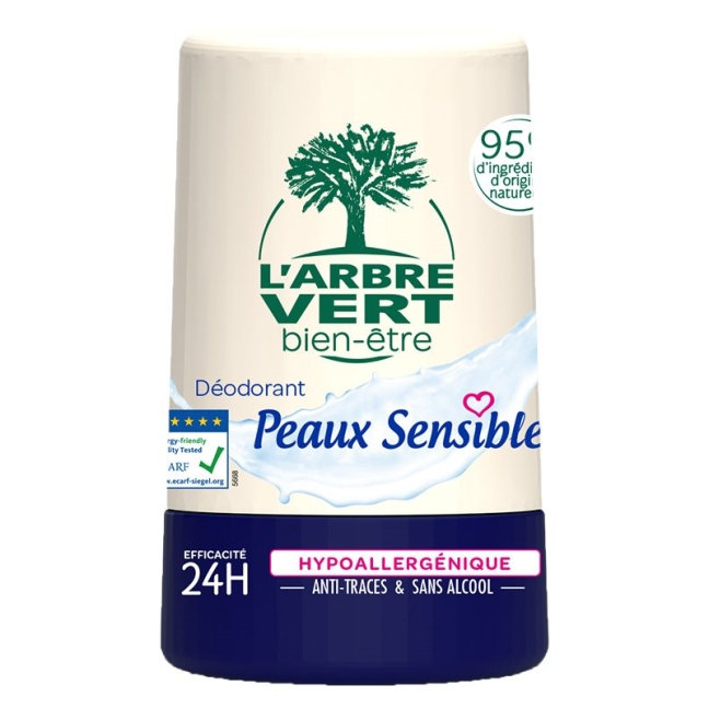 L&#39;Arbre Vert Eco Deodorant Roll On Recommended Skin Fr 50 мл