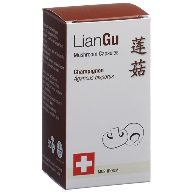LianGu Шампіньйони Гриби Капсули DS 60 шт