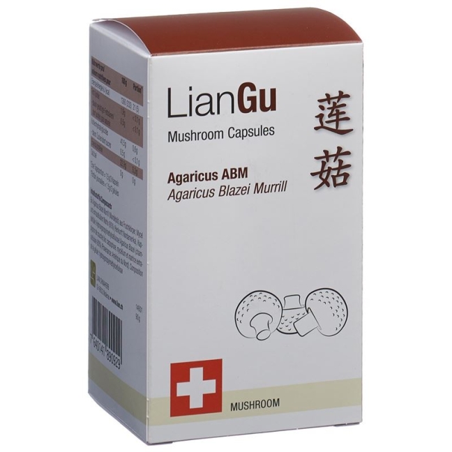 LianGu Agaricus ABM Гриби Капсули DS 180 шт