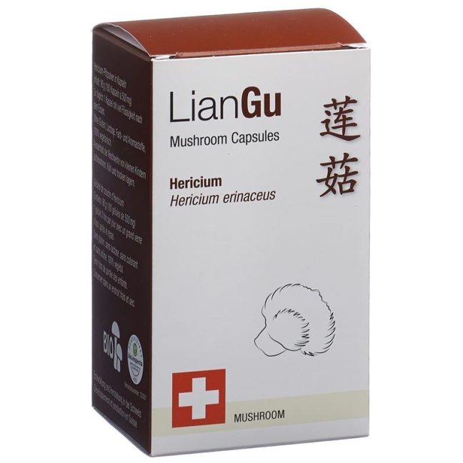 LianGu Hericium Mushrooms Capsules Ds 180 шт