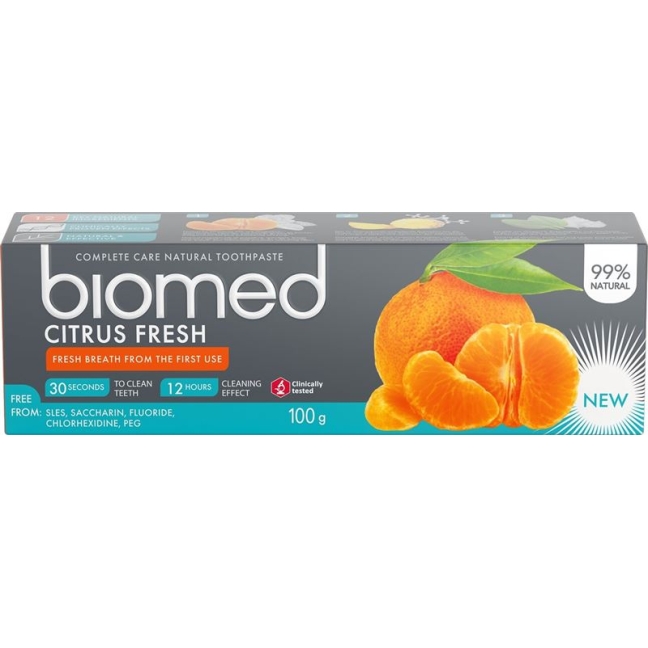 Зубна паста SPLAT Biomed Citrus Fresh Toothpaste Tb 100 г