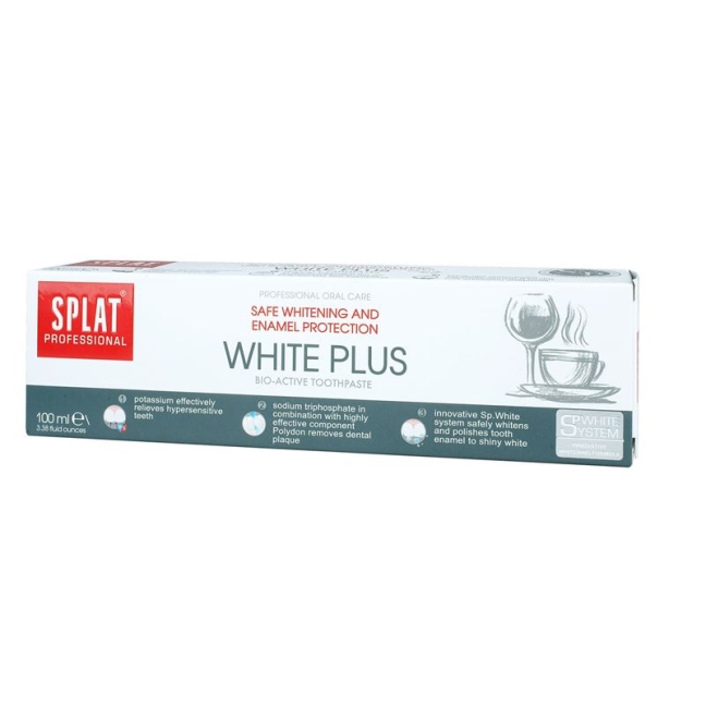 Зубна паста SPLAT Professional White Plus Tb 100 г