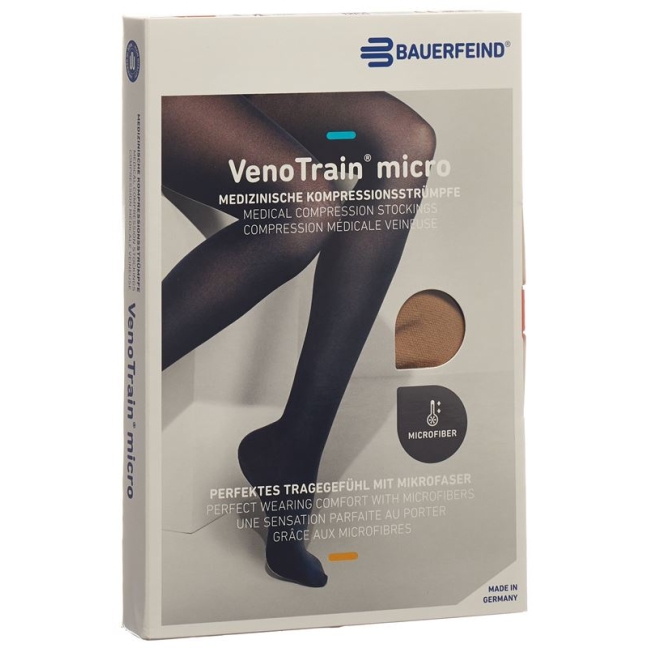 VENOTRAIN MICRO A-G KKL2 XL нормальний/короткий закритий носок