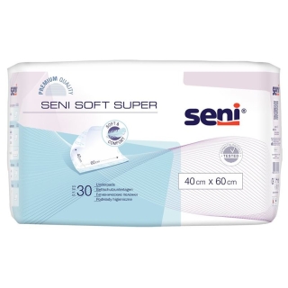 Seni Soft Super Защитные чехлы для кровати 40х60см(а) 4х30 шт.