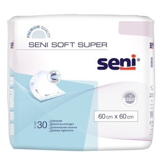 Seni Soft Super Защитные чехлы для кровати 60х60см (а) 4х30 шт.