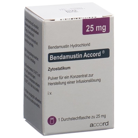 Bendamustine Accord Dry Sub 25 мг Сер