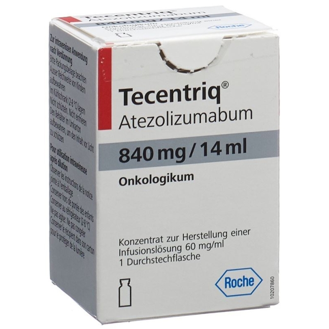 Tecentriq Infusionskonzentrat 840mg/14ml Durchstechflasche