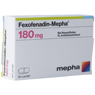 Fexofenadin Mepha Lactab 180mg 30 Stück