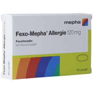 Fexo Mepha Allergie Lactab 120mg 10 Stück