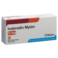 Ivabradine Mylan Filmtable 5 мг 56 шт