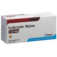 Ivabradine Mylan Filmtable 7,5 мг 112 шт