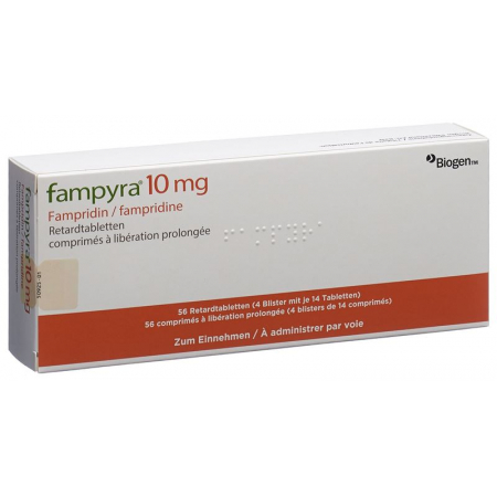 Fampyra Retard Tabletten 10mg 56 Stück