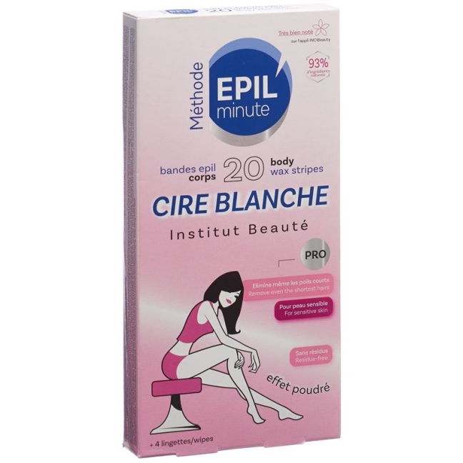 Skin&#39;minute Epil&#39;minute Band Cire Corps 20 шт