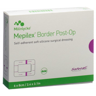 Mepilex Border Post OP 6x8cm (neu) 10 Stück