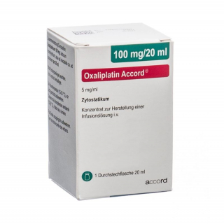 Oxaliplatin Accord Infusionskonzentrat 100mg/20ml Durchstechflasche