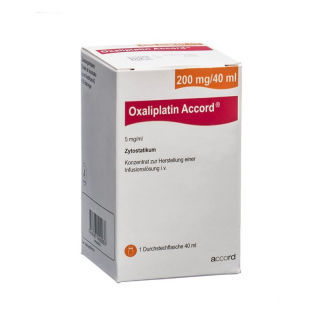 Oxaliplatin Accord Infusionskonzentrat 200mg/40ml Durchstechflasche