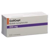 CellCept (PI) плівка таблетки 500 мг 50 шт