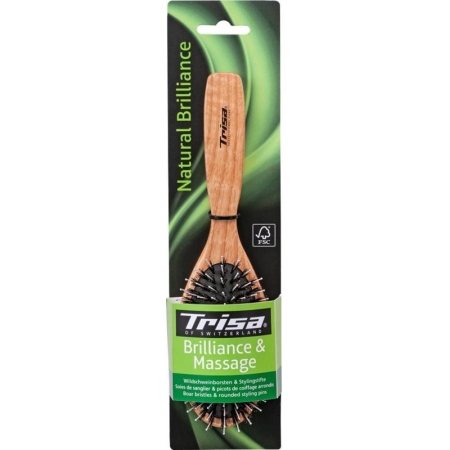 Trisa Natural Brilliance Rubber Brush Gem