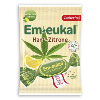 Солдан Эм-эукал конопляно-лимонный пакетик без сахара 75 г