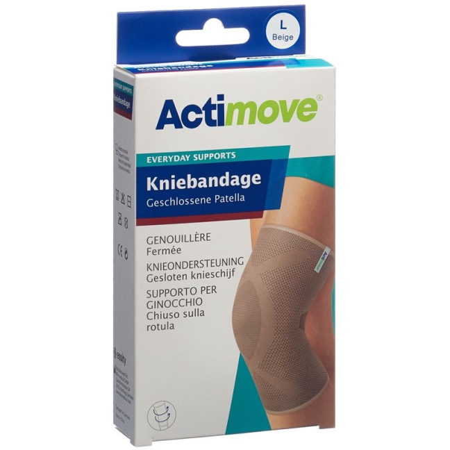 Колінна підтримка Actimove Everyday Support L закрита колінна чашечка