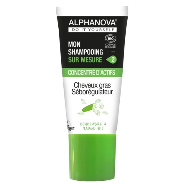 Alphanova Diy Concentre Cheveux Gras Bio Tube 20ml