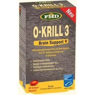 Fmd O-krill 3 Brain Support Kapseln Blister 60 Stück