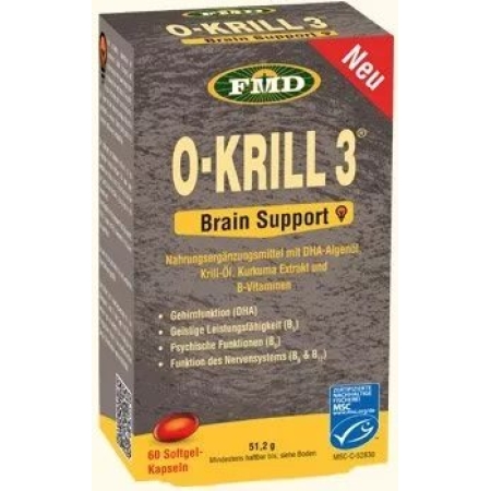 FMD O-Krill 3 Brain Support Capsules Blist 60 шт