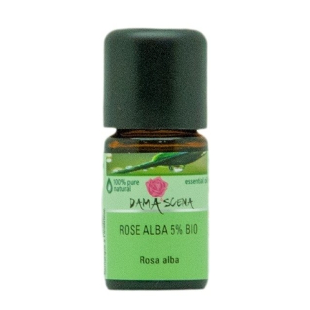 Damascena Rose alba 5% ефірна олія в органічному спирті 5 мл