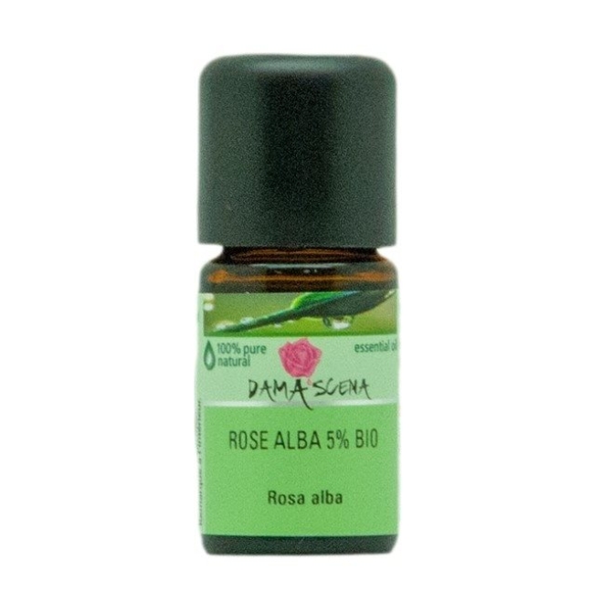 Damascena Rose alba 5% ефірна олія в органічному спирті 5 мл