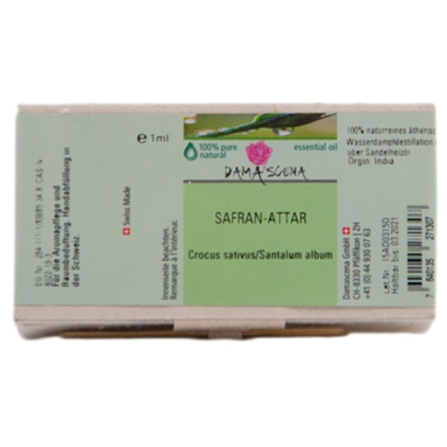 Damascena Saffron Attar ефірна олія/олія традиційна 1 мл