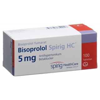 Bisoprolol Spirig HC Tabletten 5mg 100 Stück