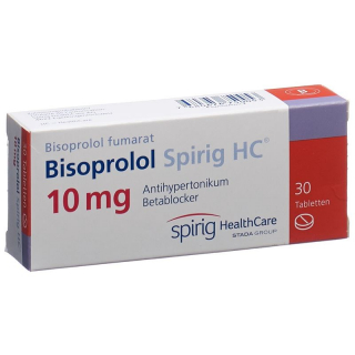 Bisoprolol Spirig HC Tabletten 10mg 30 Stück