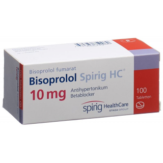 Bisoprolol Spirig HC Tabletten 10mg 100 Stück