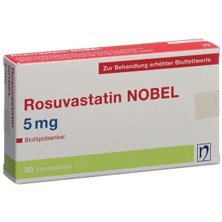 Rosuvastatin Nobel Filmtabletten 5mg 30 Stück