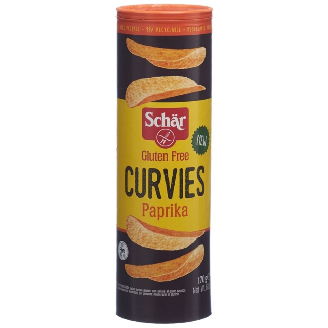 Schär Curvies Паприка без глютену 170 г