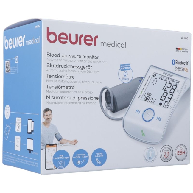 Beurer Bm 85 upper arm blood pressure monitor