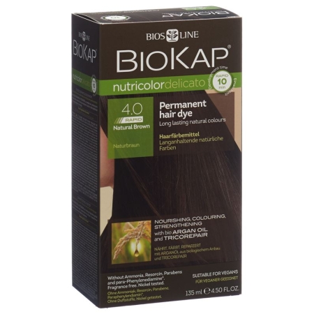 Biokap Nutricolor Delicato Rapid Natural Brown 135 мл