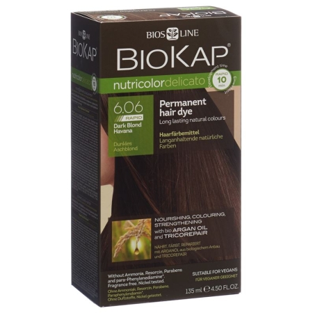 Biokap Nutricolor Delicato Rapid Dark Ash Blonde 135 мл