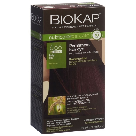 Biokap Nutricolor Delicato Rapid Ruby Red 135 мл