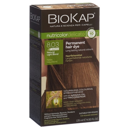 Biokap Nutricolor Delicato Rapid Light Natural Blonde 135 мл
