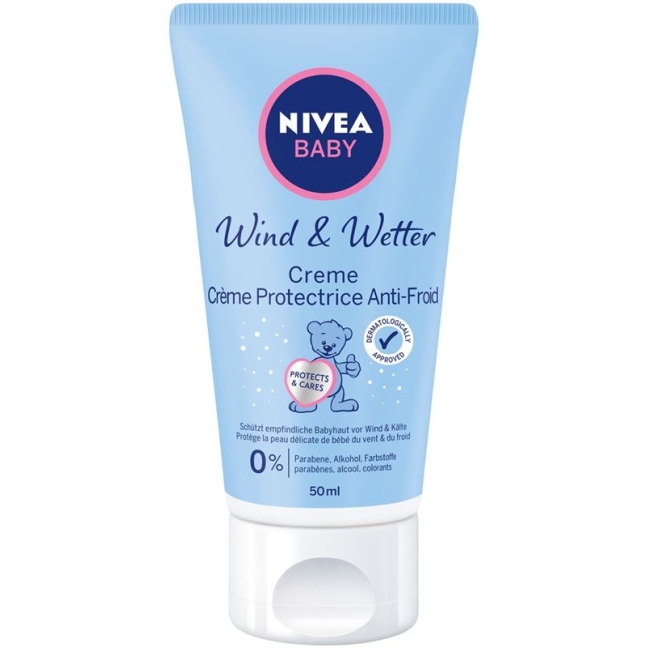 Дитячий крем від вітру та погоди Nivea 50 мл