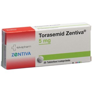 Torasemid Zentiva Tabletten 5mg 20 Stück