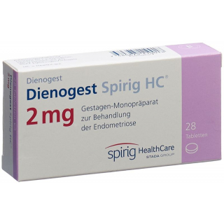 Dienogest Spirig HC Tabletten 2mg 28 Stück